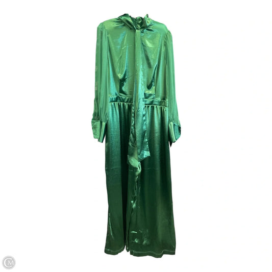 Jumpsuit By Fashion To Figure In Green, Size: 2x