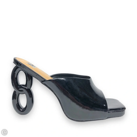 Sandals Heels Block By Cmc In Black, Size: 12