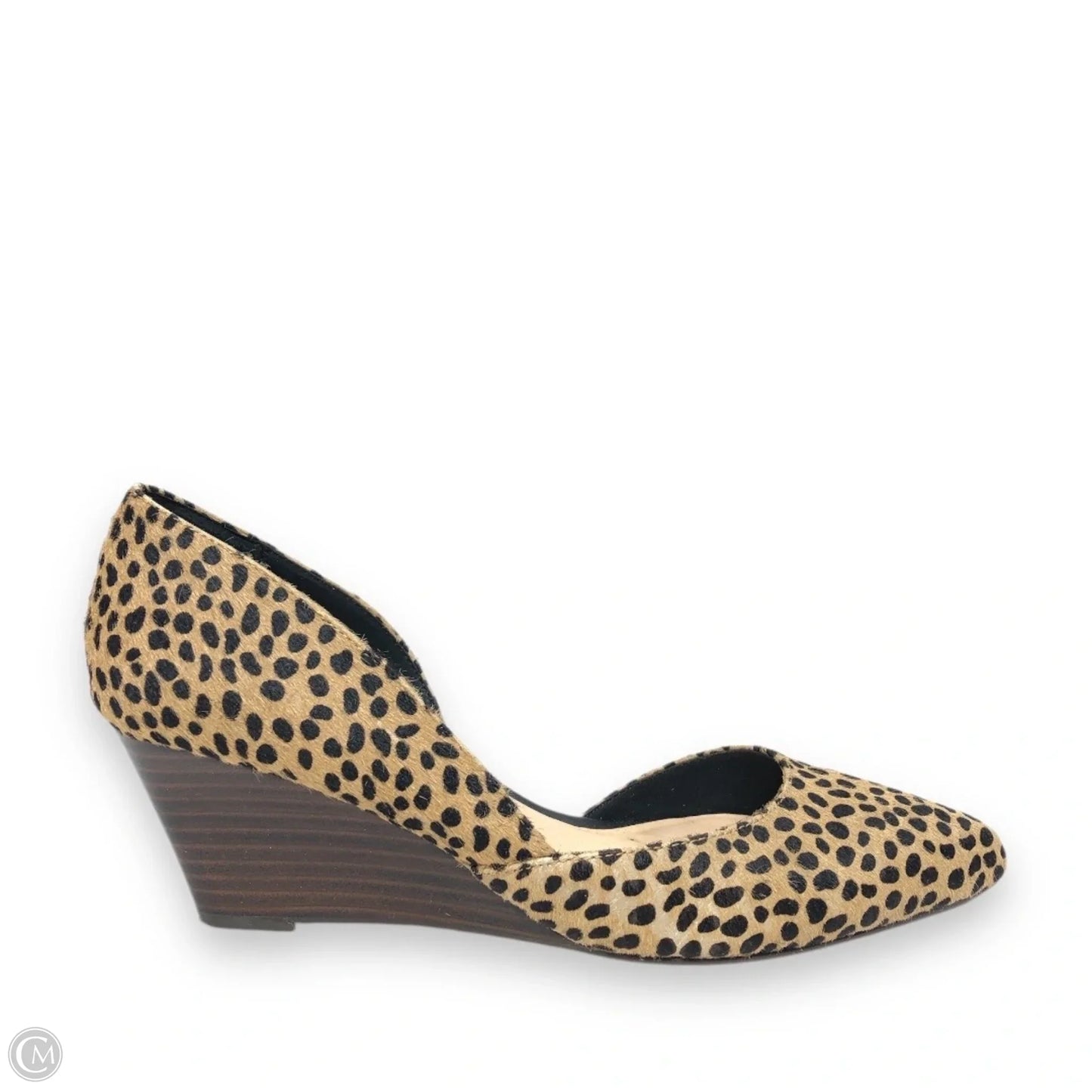 Shoes Heels Wedge By Sole Society In Animal Print, Size: 8.5