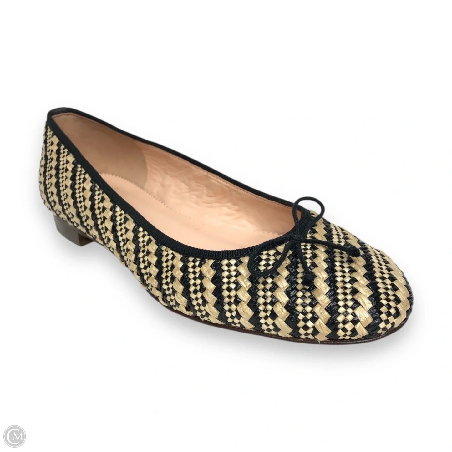 Shoes Flats By J. Crew In Black & Cream, Size: 6