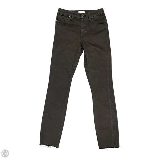 Jeans Skinny By Good American In Black Denim, Size: 6