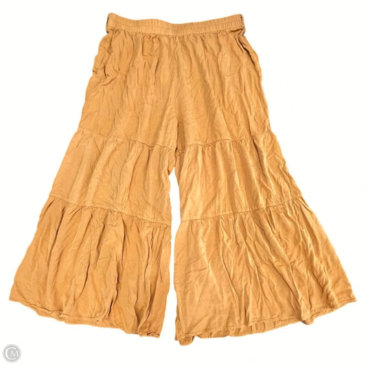 Pants Wide Leg By Allegra K In Orange, Size: L