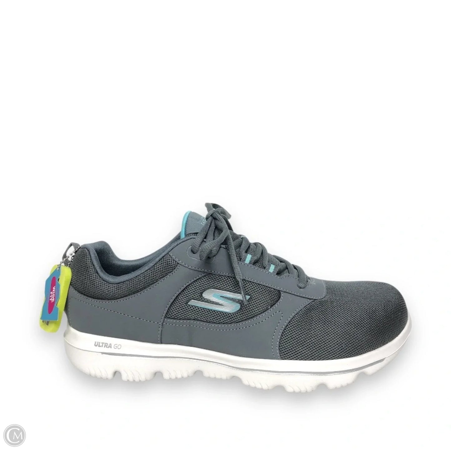 Shoes Athletic By Skechers In Grey, Size: 12