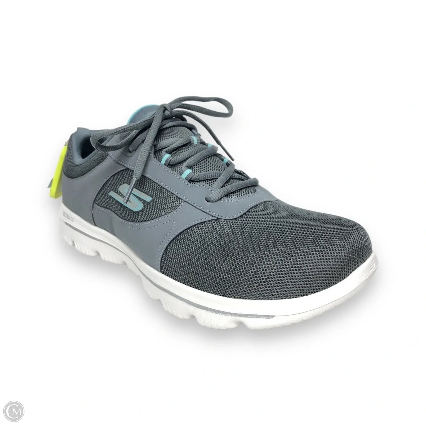 Shoes Athletic By Skechers In Grey, Size: 12