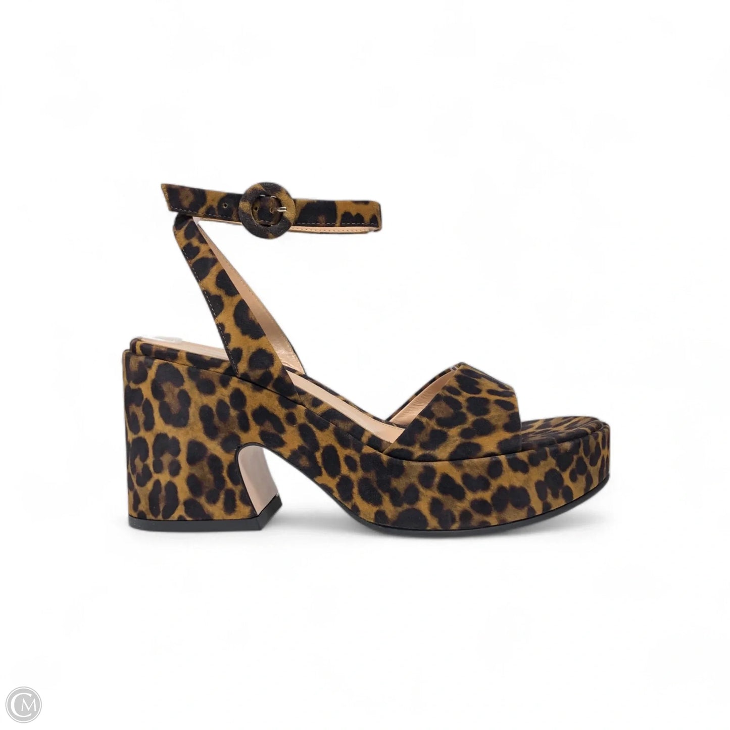 Shoes Heels Wedge By Cma In Animal Print, Size: 7
