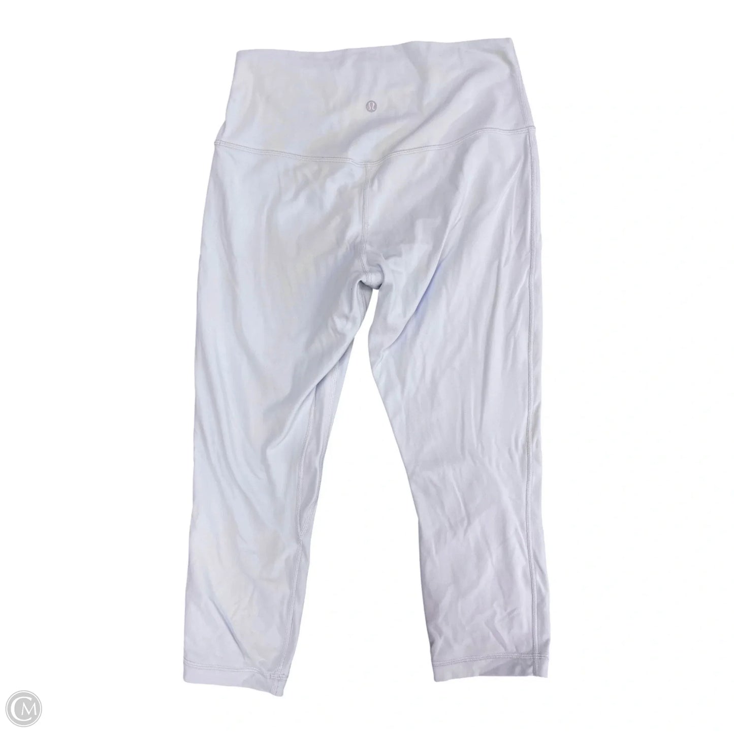 Athletic Capris By Lululemon In Blue, Size: 10