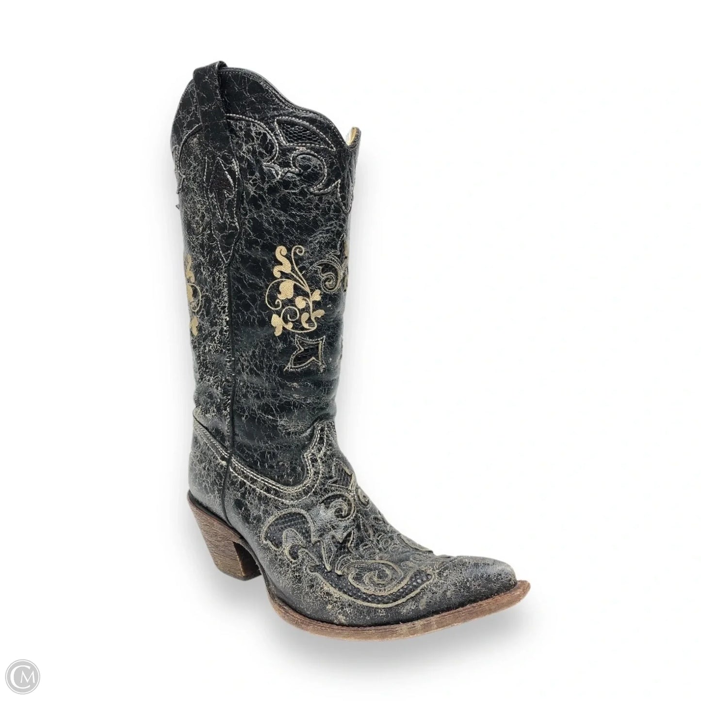 Boots Western By Corral In Black, Size: 7.5