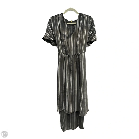 Dress Casual Midi By Donna Karan In Black, Size: 8