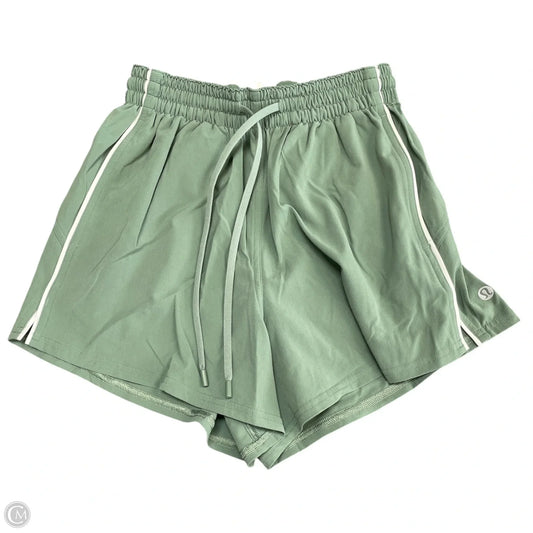 Athletic Shorts By Lululemon In Green, Size: 0