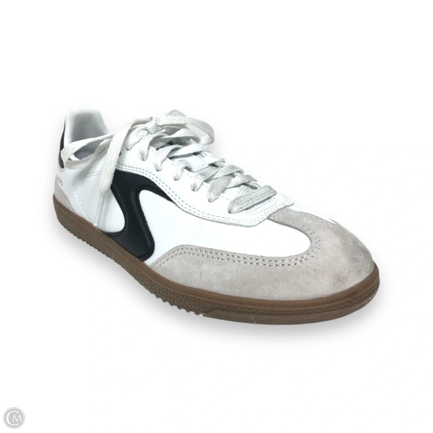 Shoes Sneakers By Skechers In Black & White, Size: 6.5