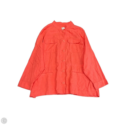 Jacket Other By Cj Banks In Coral, Size: 2x