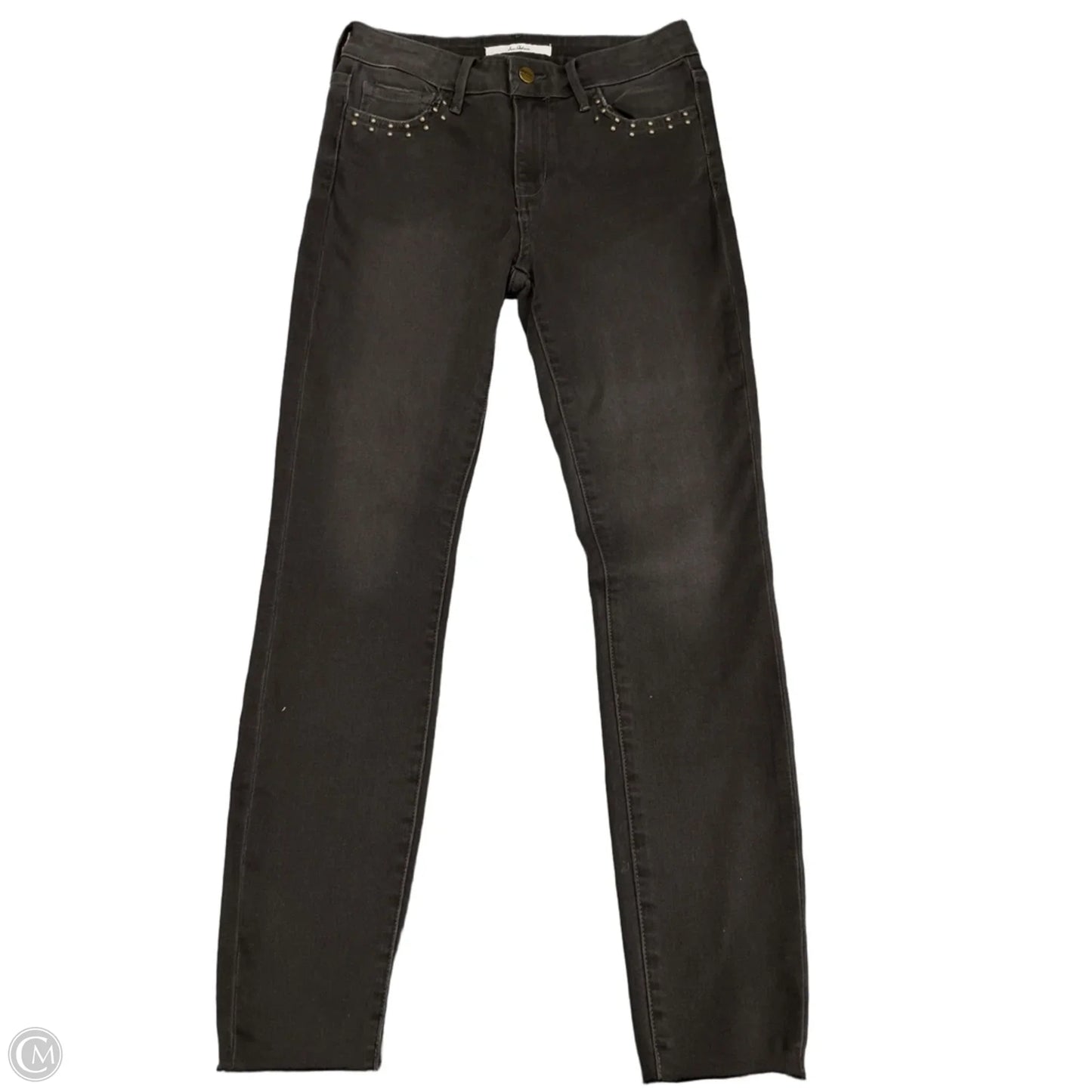 Jeans Skinny By Sam Edelman In Black Denim, Size: 6