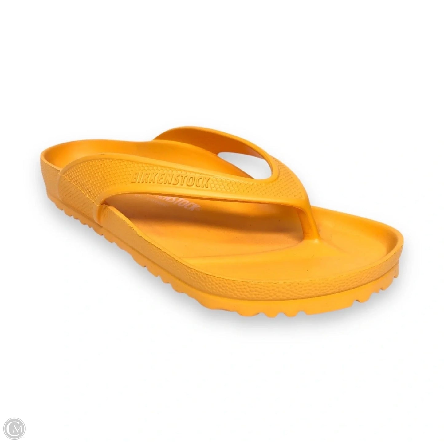 Sandals Flats By Birkenstock In Orange, Size: 7