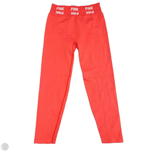 Athletic Leggings By Pink In Red, Size: Xl