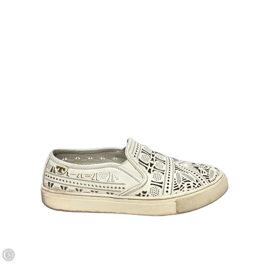 Shoes Designer By Tory Burch In Ivory, Size: 9