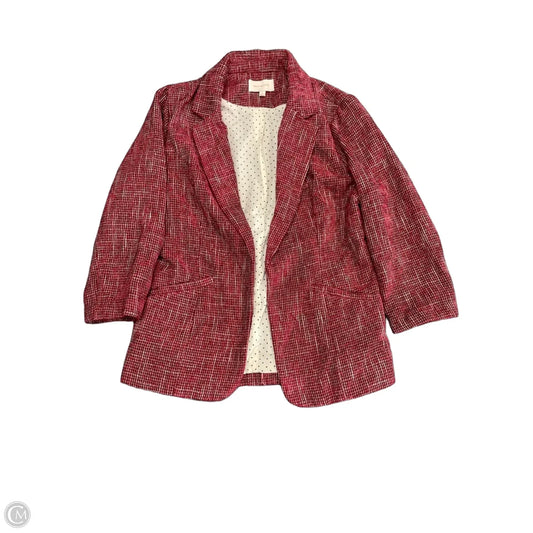 Blazer By Skies Are Blue In Red, Size: S