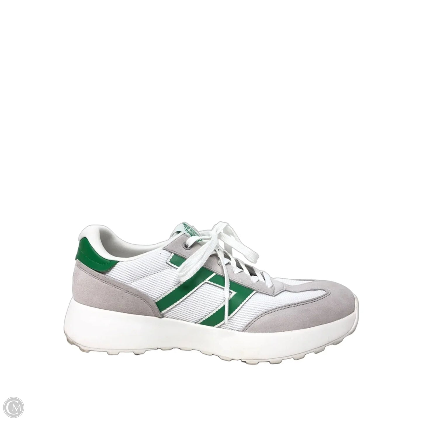 Shoes Athletic By Cmc In Green & White, Size: 9.5