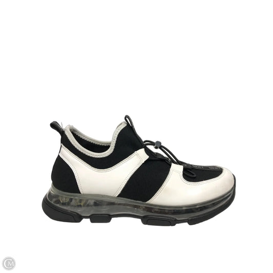 Shoes Sneakers By Dkny In Black & White, Size: 11