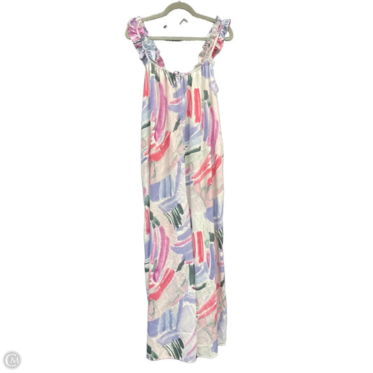 Jumpsuit By Kori America In Blue & White, Size: L
