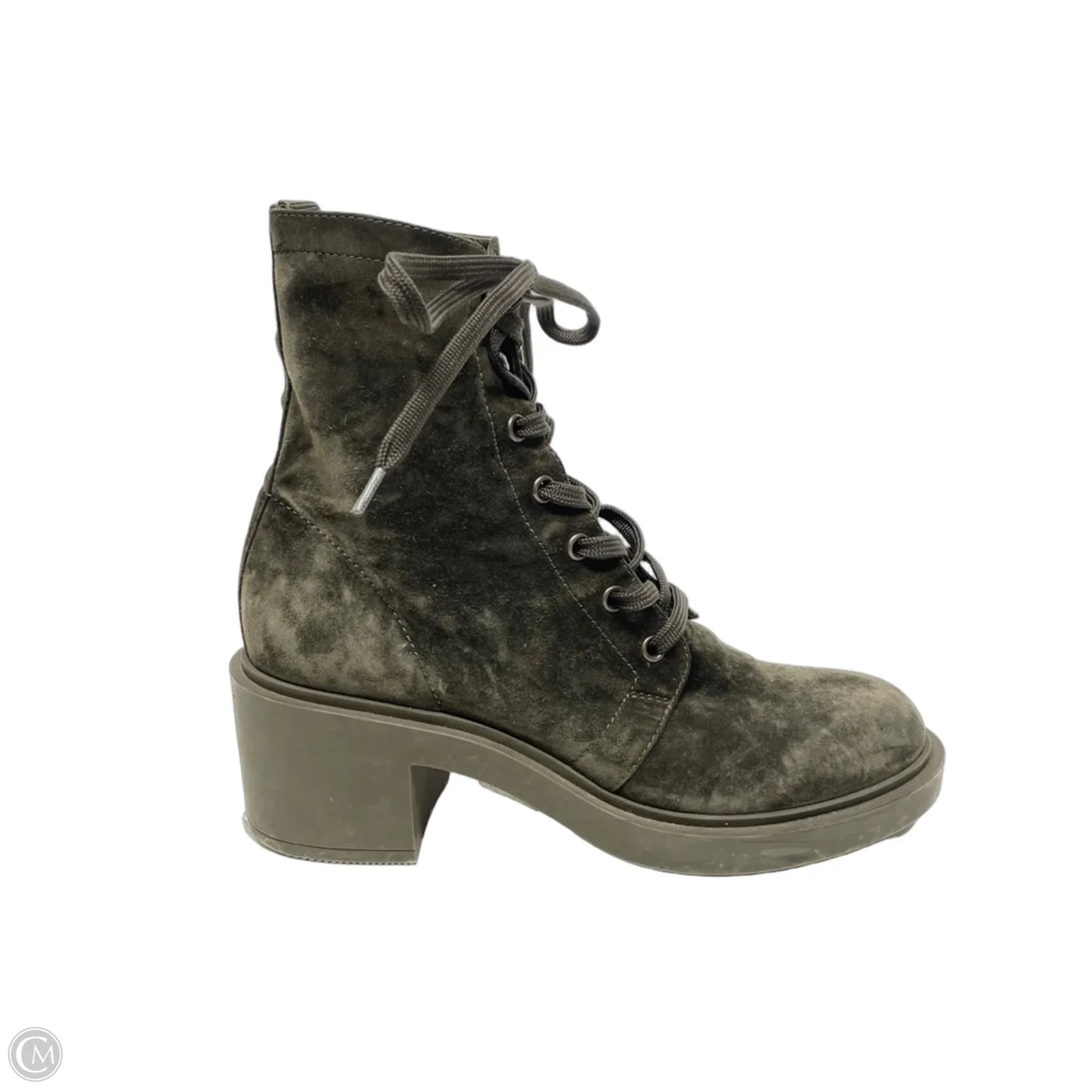 Boots Combat By Cma In Green, Size: 6.5