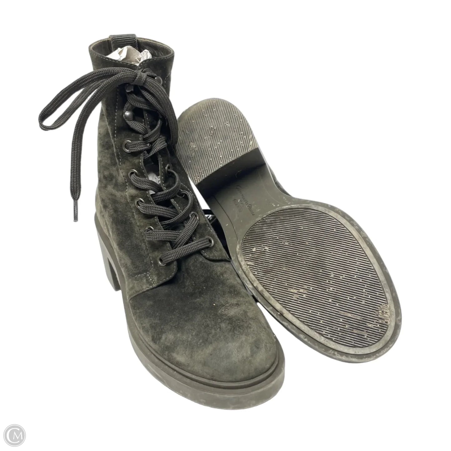 Boots Combat By Cma In Green, Size: 6.5
