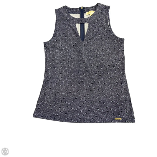 Top Sleeveless By Michael By Michael Kors In Navy, Size: M
