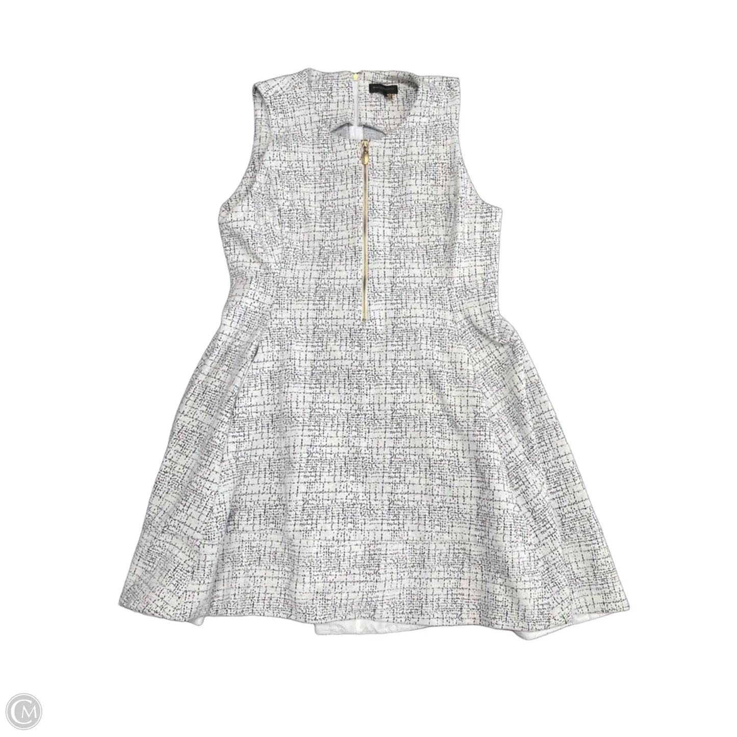 Dress Casual Short By Donna Karan In White, Size: Xl