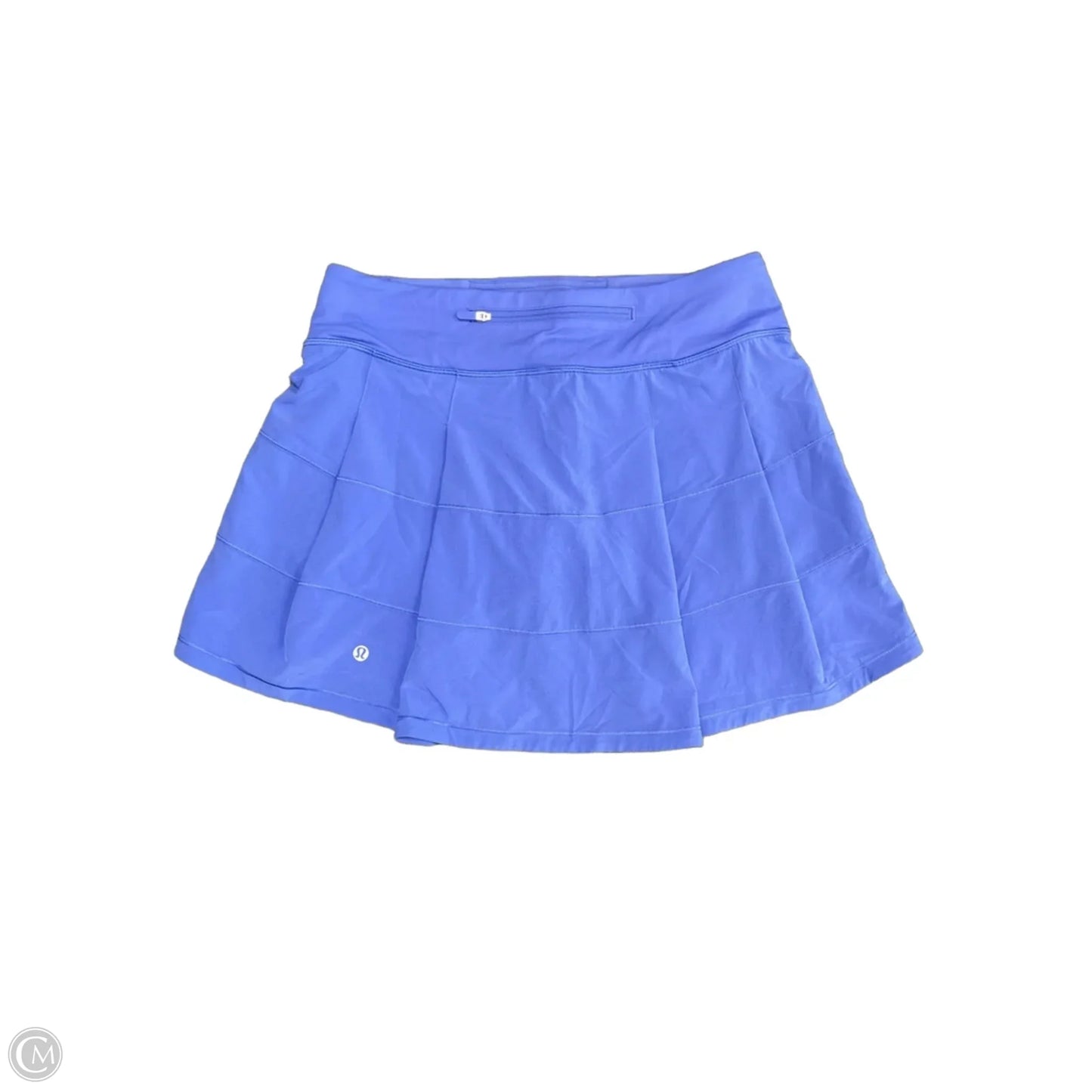 Athletic Skort By Lululemon In Blue, Size: 6