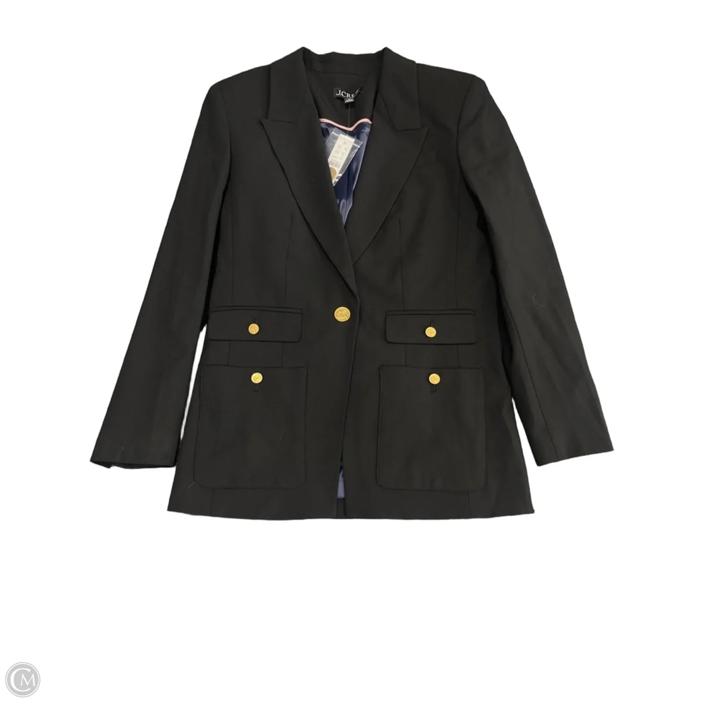 Blazer By J. Crew In Black, Size: 0