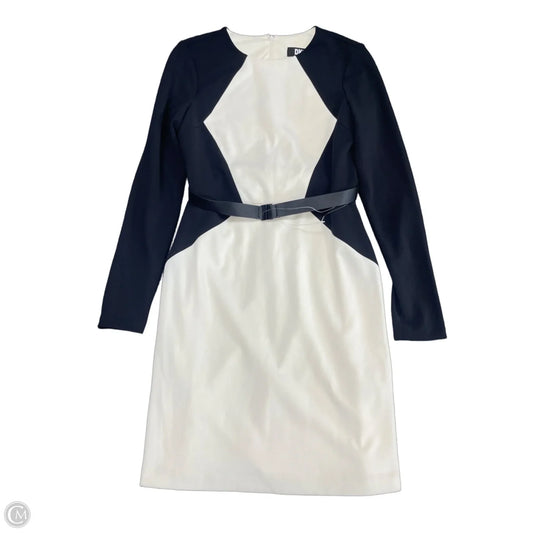 Dress Work By Dkny In Black & White, Size: 2