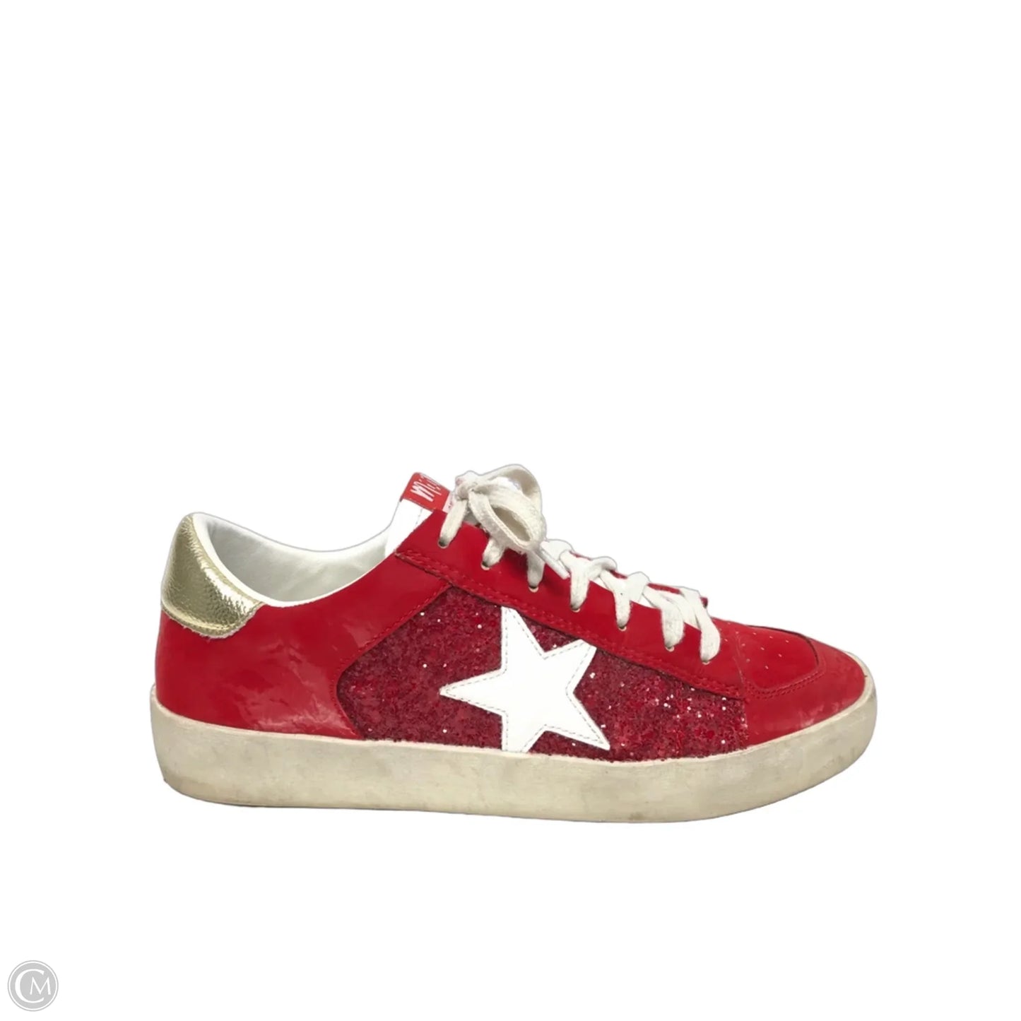 Shoes Sneakers By Clothes Mentor In Red, Size: 8.5
