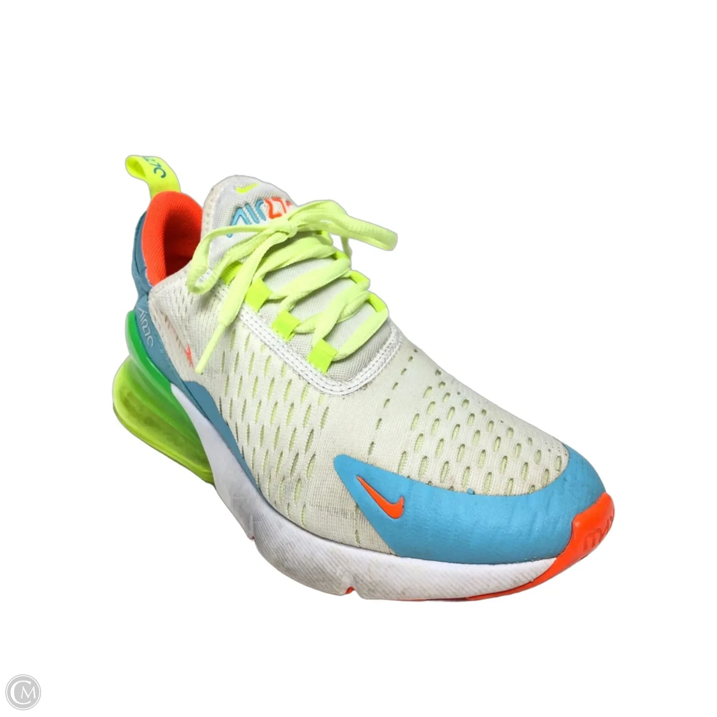 Shoes Athletic By Nike In Green & White, Size: 6.5