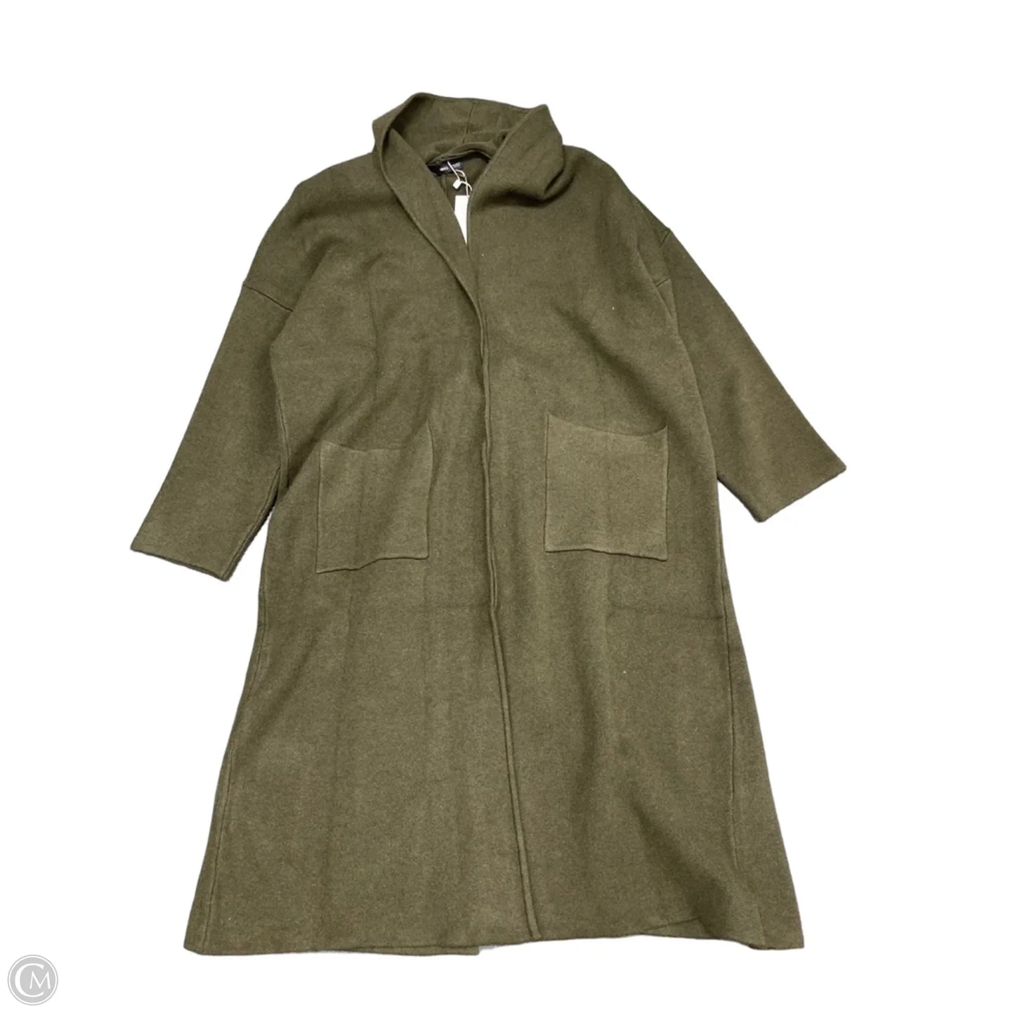 Sweater Cardigan By Mng In Green, Size: Xl