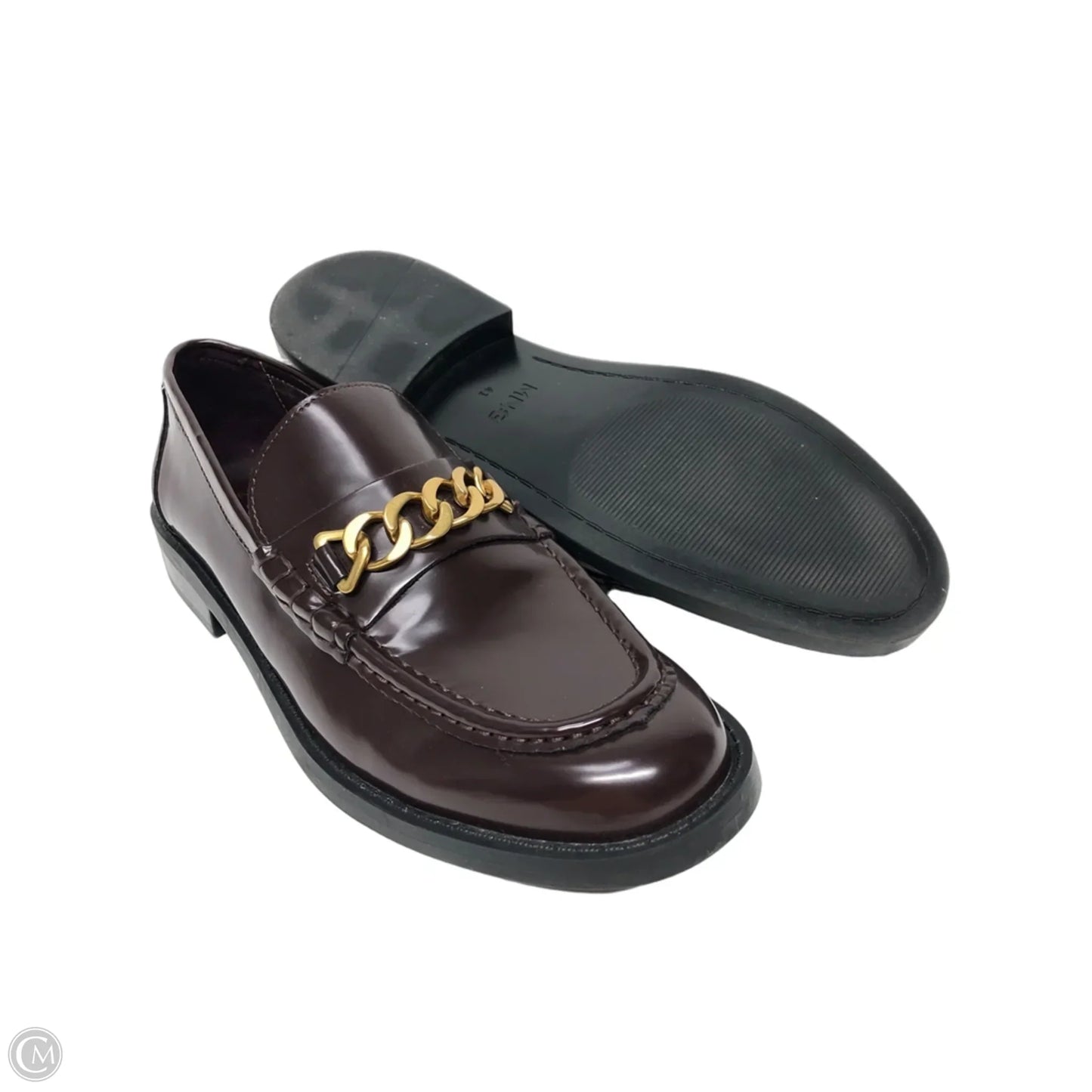 Shoes Flats By Mng In Purple, Size: 9.5