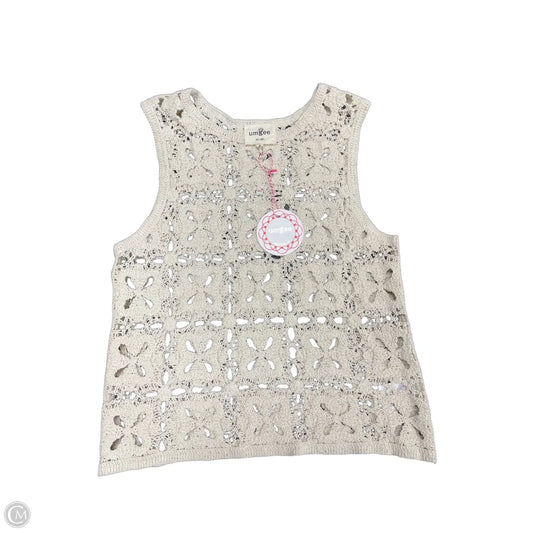 Top Sleeveless By Umgee In Cream, Size: S