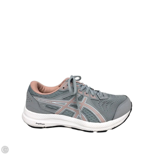 Shoes Athletic By Asics In Grey, Size: 9