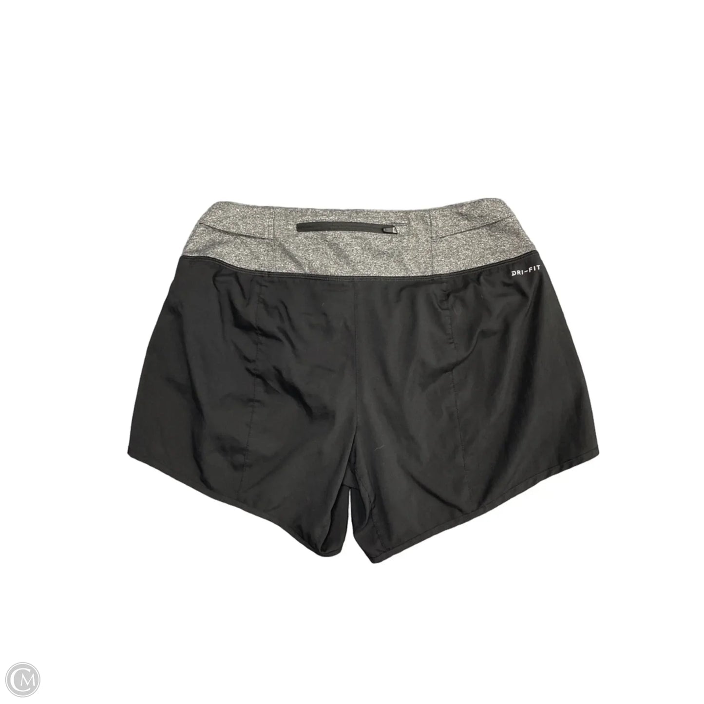 Athletic Shorts By Nike Apparel In Black & Grey, Size: S