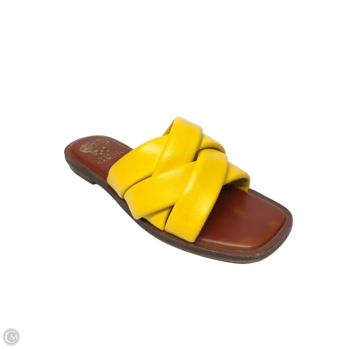 Sandals Flats By Vince Camuto In Yellow, Size: 6.5