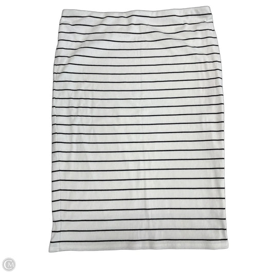 Skirt Midi By Vince Camuto In White, Size: Xl