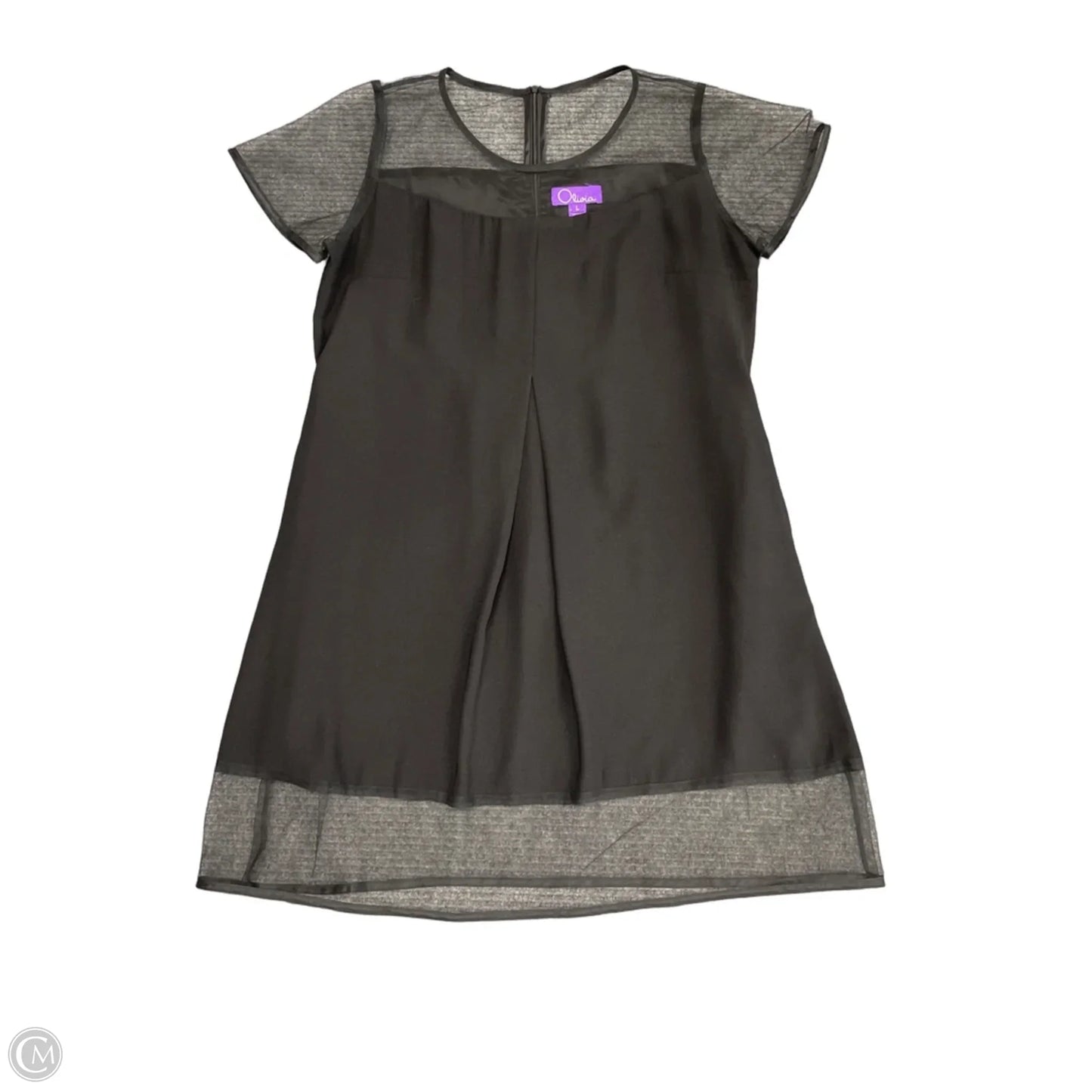 Dress Casual Short By Clothes Mentor In Black, Size: L