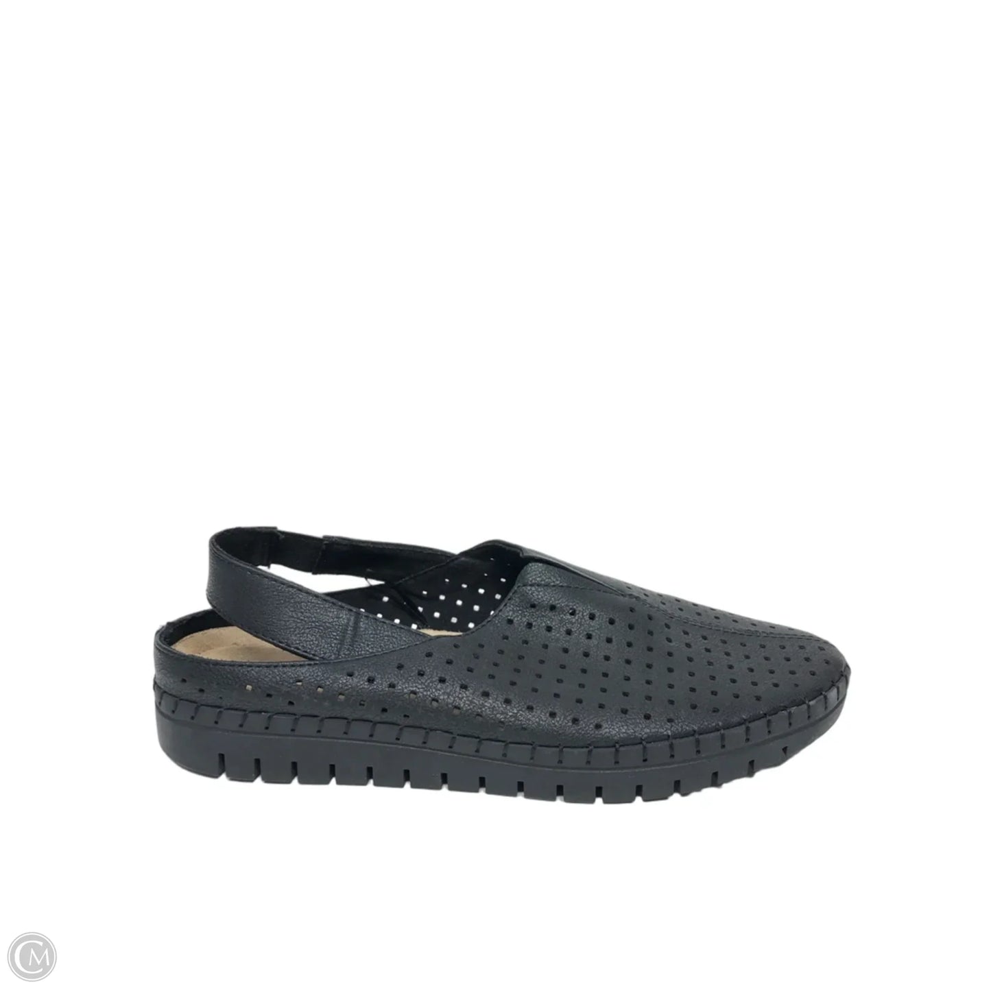 Shoes Flats By Easy Street In Black, Size: 8.5