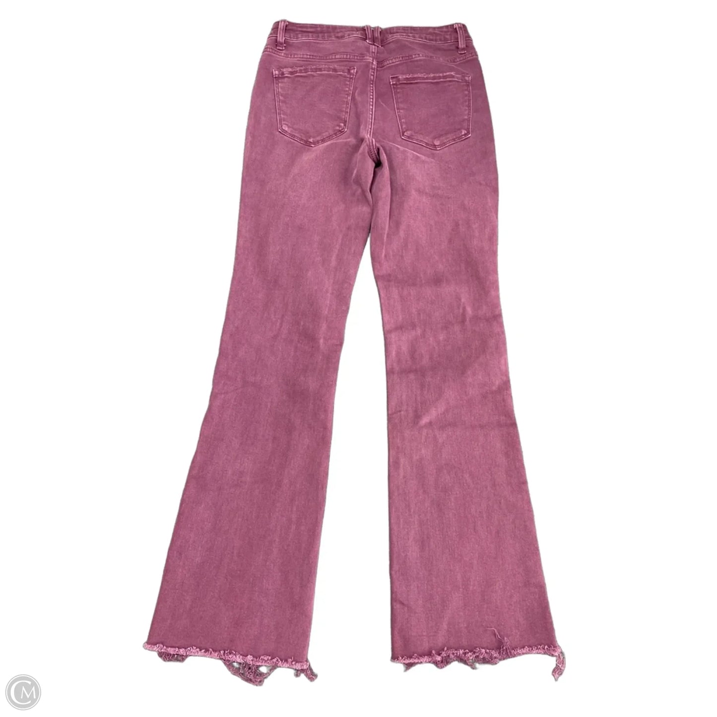 Jeans Straight By Vervet In Purple, Size: 6