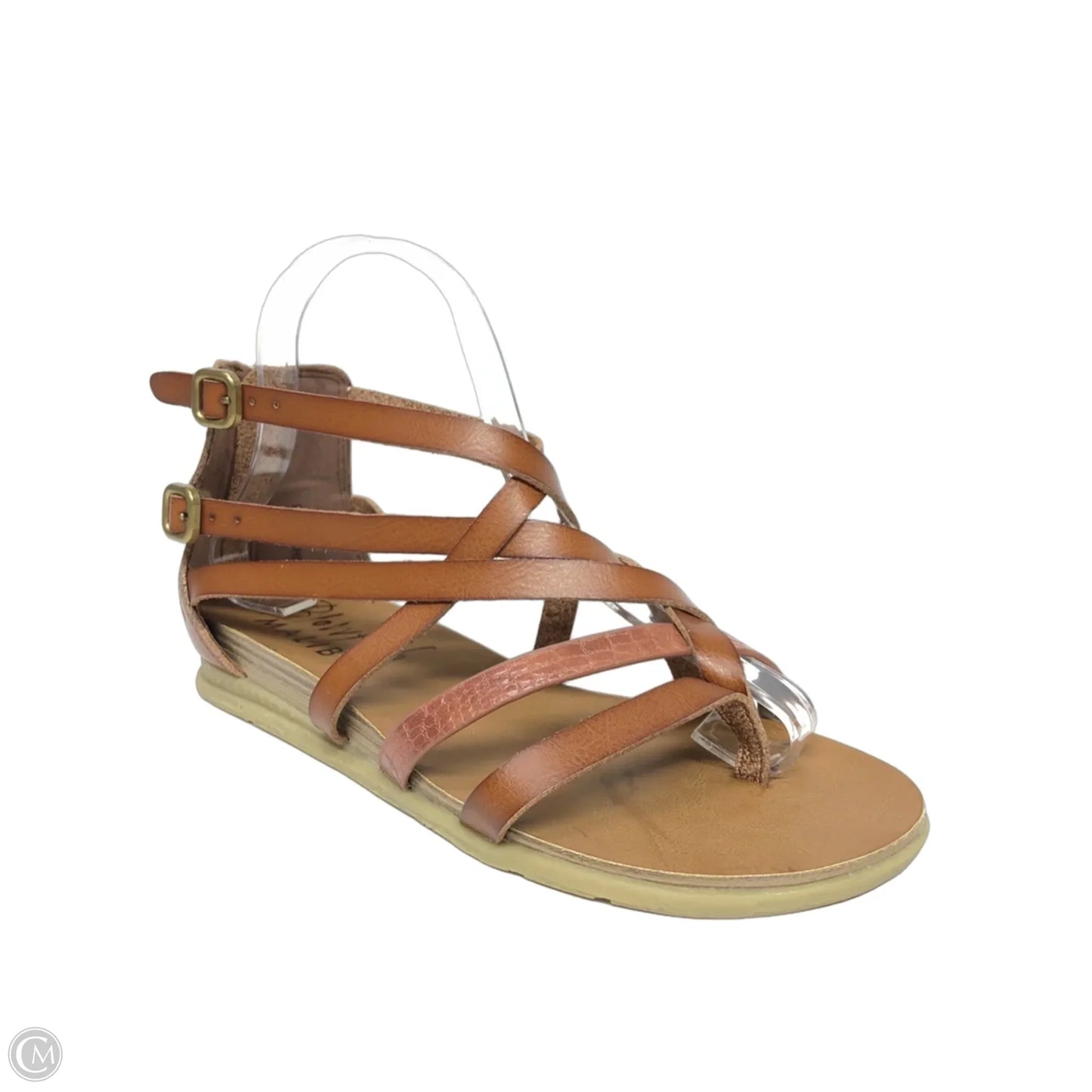 Sandals Flats By Blowfish In Brown, Size: 7
