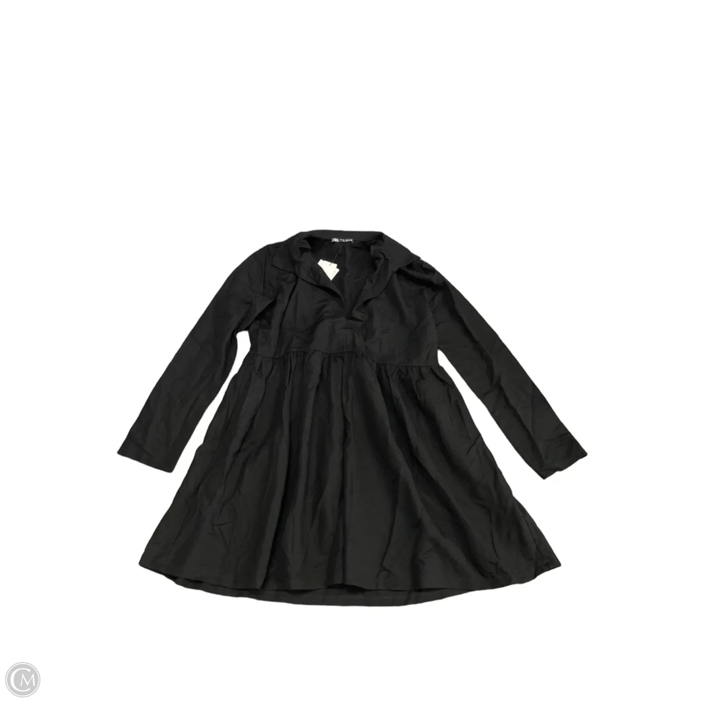 Dress Casual Short By Zara In Black, Size: M