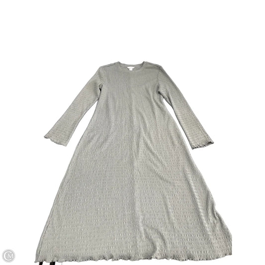 Dress Casual Midi By H&m In Green, Size: Xl