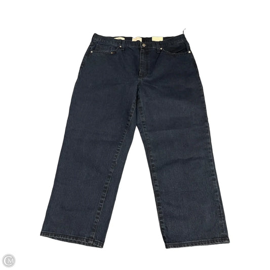 Jeans Straight By Universal Thread In Blue Denim, Size: 18