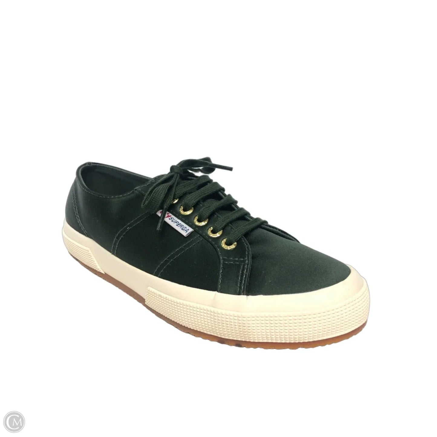 Shoes Sneakers By Superga In Green, Size: 9