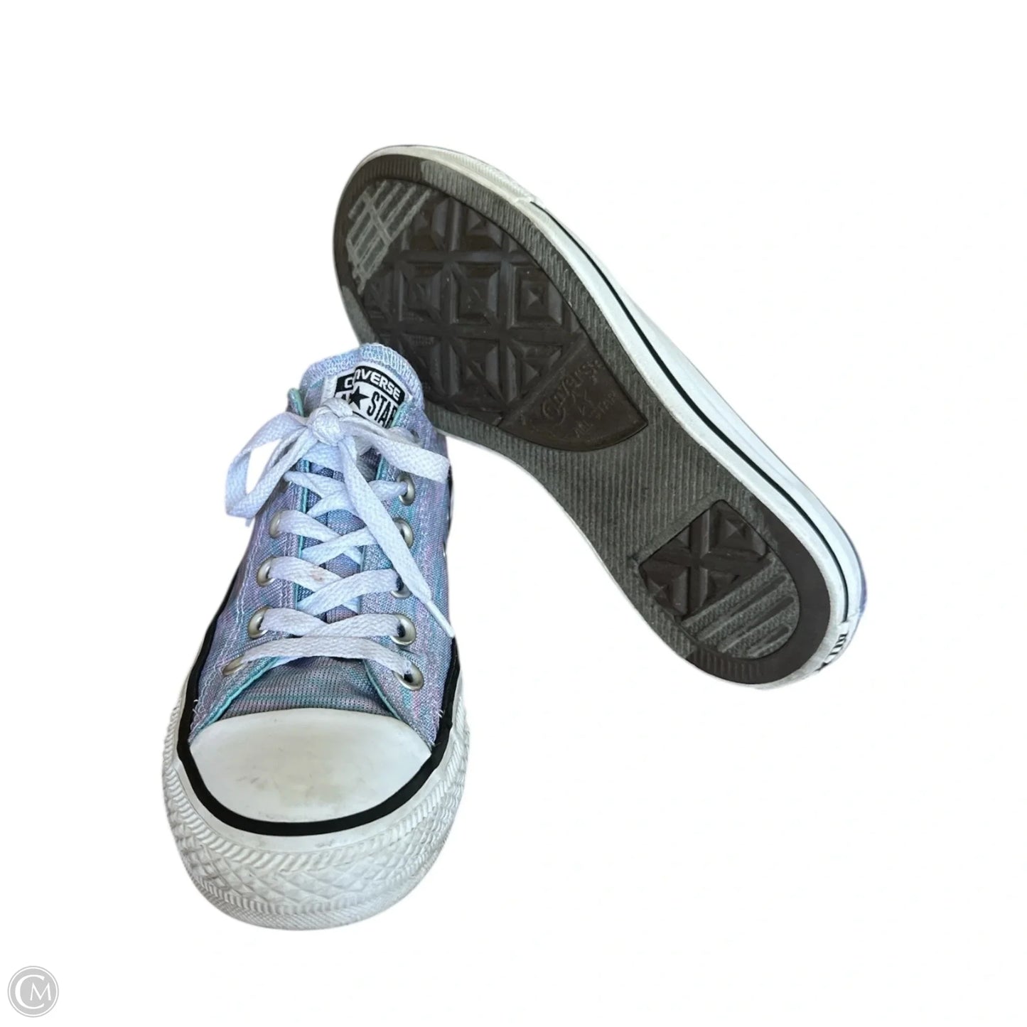Shoes Sneakers By Converse In Blue & Pink, Size: 7