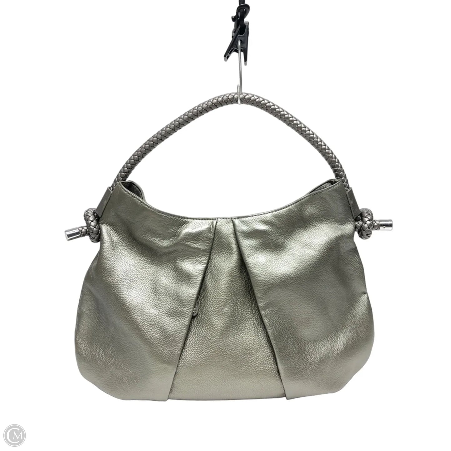 Handbag Leather By Clarks, Size: Medium