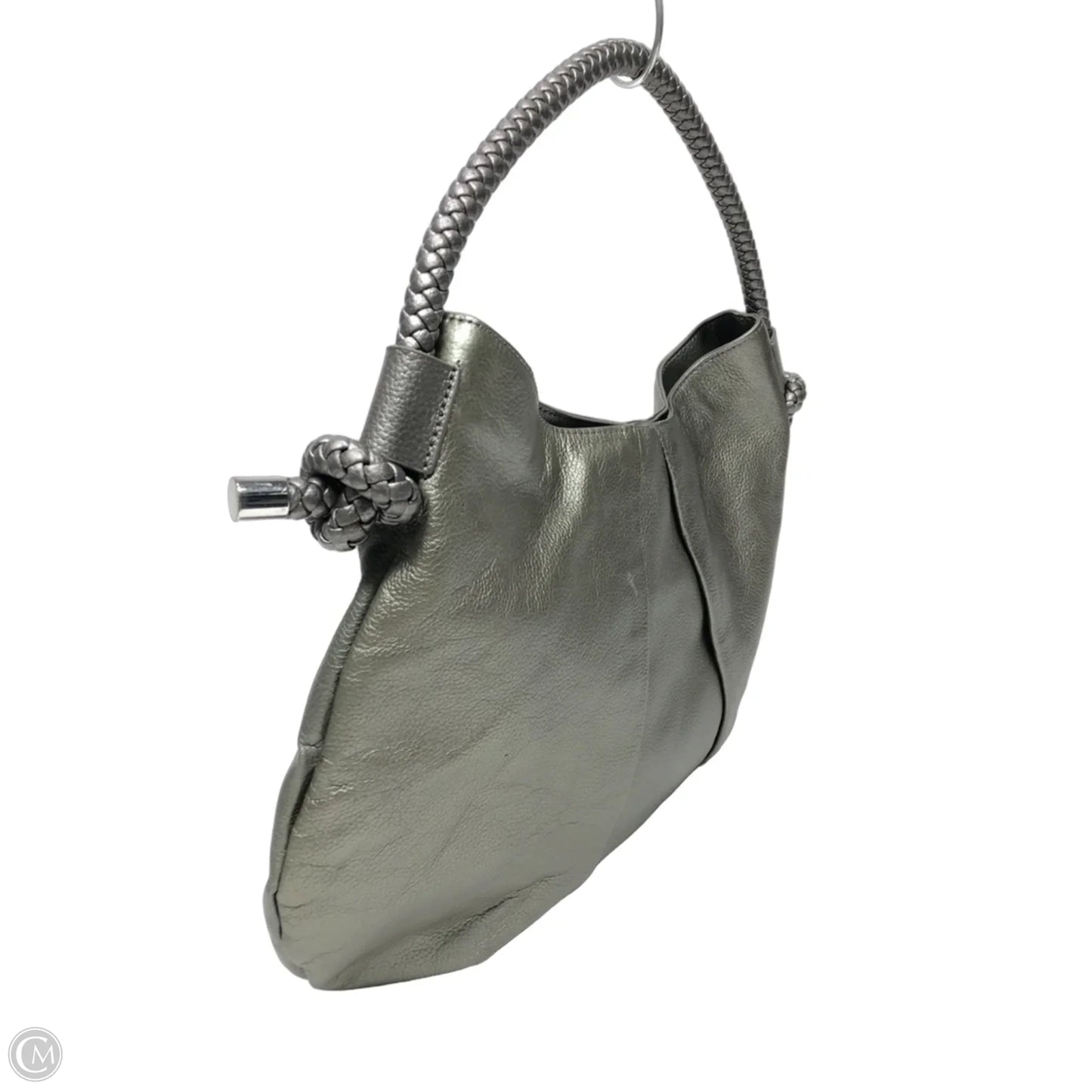Handbag Leather By Clarks, Size: Medium